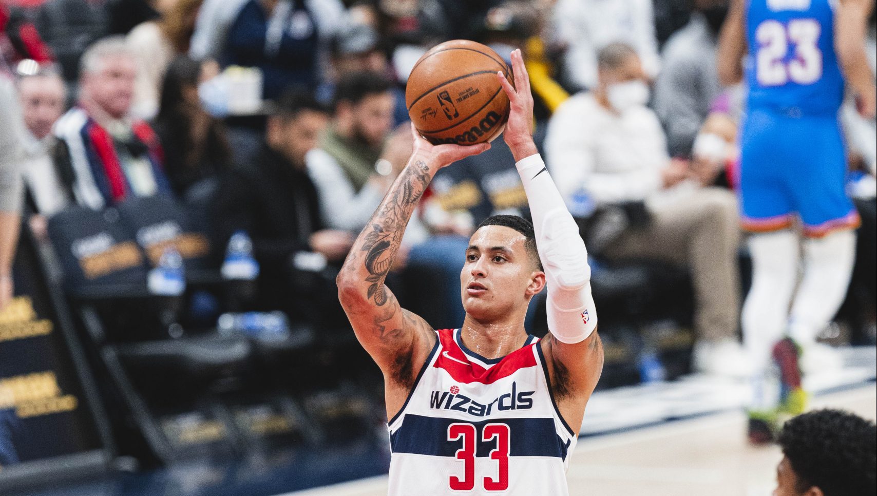 Oklahoma City Thunder at Washington Wizards on January 11, 2022, Source: All-Pro Reels