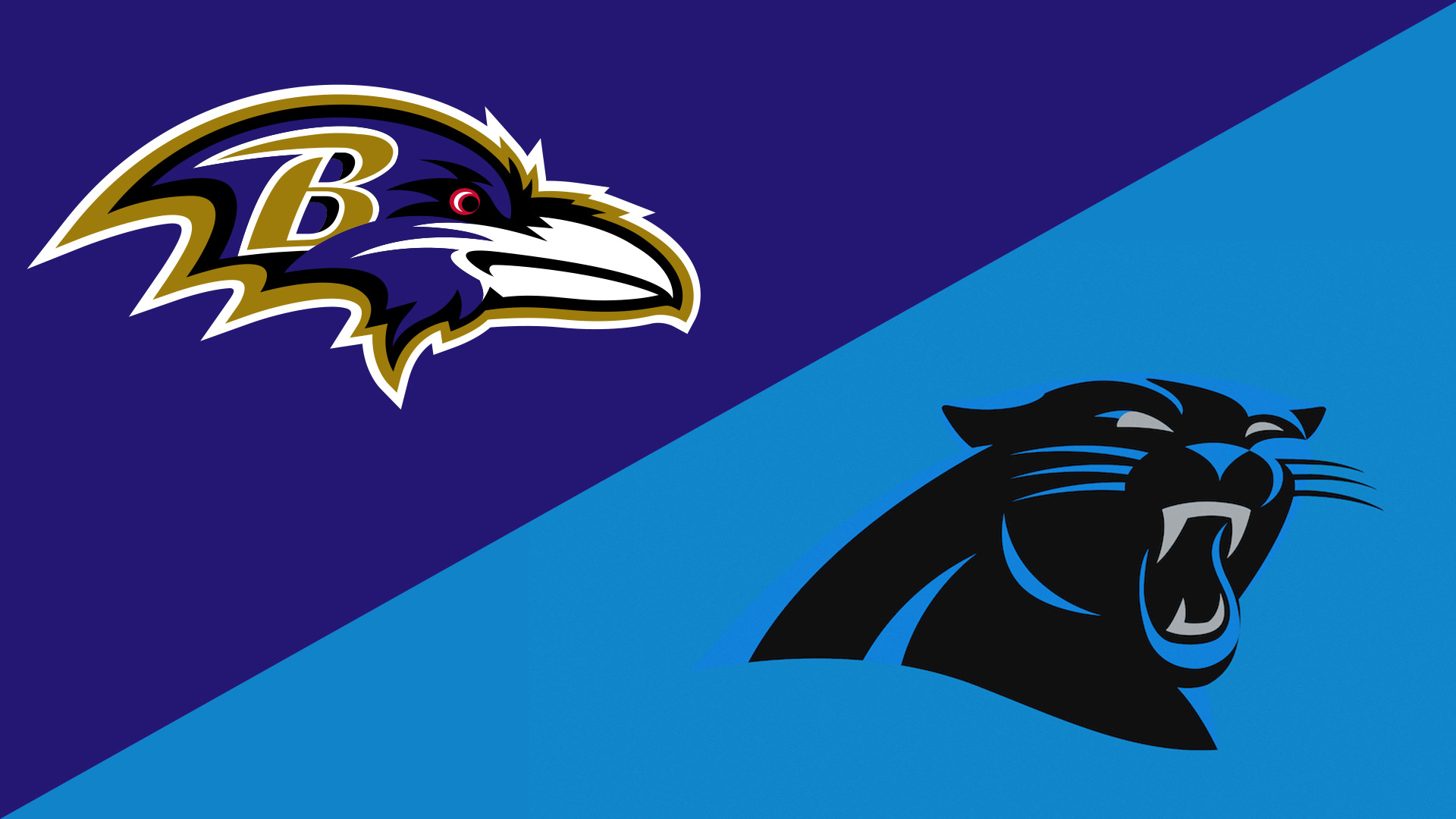 Baltimore Ravens and Carolina Panthers